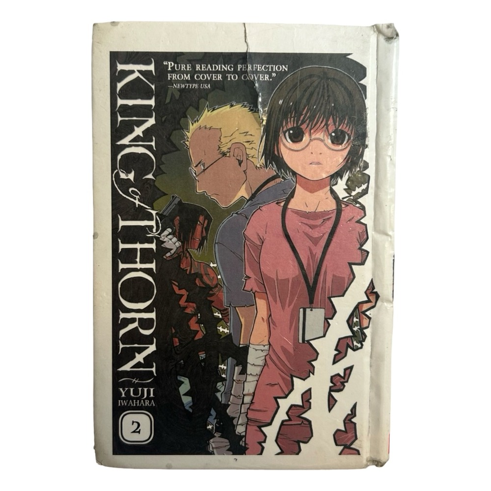 King of Thorn Vol 2 Yuji Iwahara FollettBound Library Edition Manga Hardcover